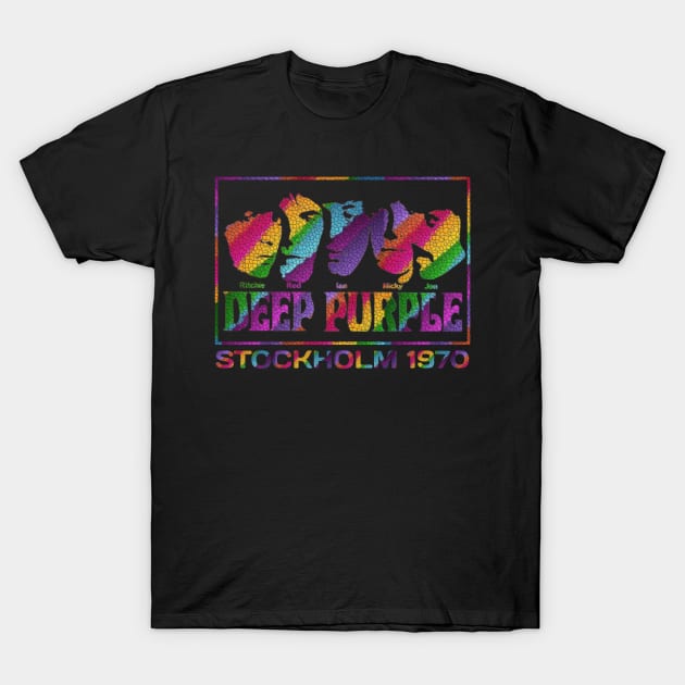 Deep purple wpap T-Shirt by Ricky bogreg